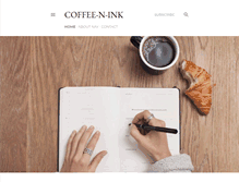 Tablet Screenshot of coffee-n-ink.com
